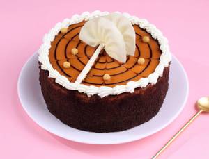 Choco Butterscotch Crunch Cake