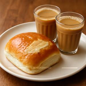 Muska Bun + Chai (2) Adrak