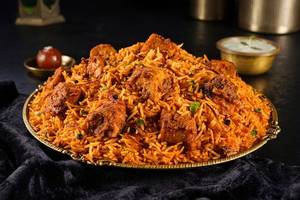 Signature Tandoori Soya Chaap Biryani(Mild Spicy)