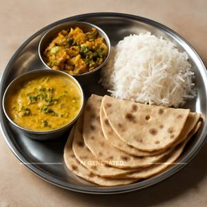 Dal Tadka Thali