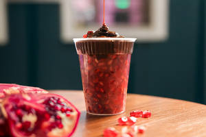 Pomegranate Power Glass