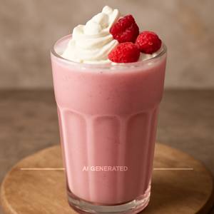 Raspberry Milkshake