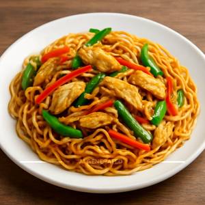 Chicken Hong Kong Noodles