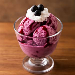 Black Current Ice Cream