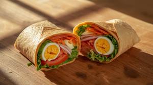 Boiled Egg Wrap (New)