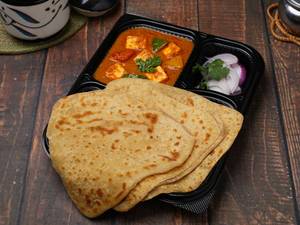 Paratha with Kadhai Paneer