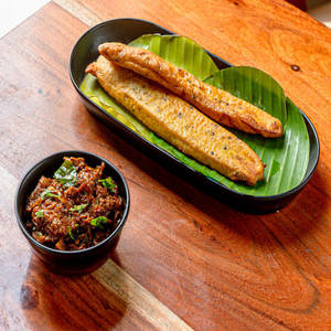 Pazham Pori &  Erachi Roast