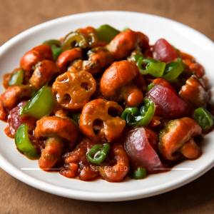 Mushroom Chilli