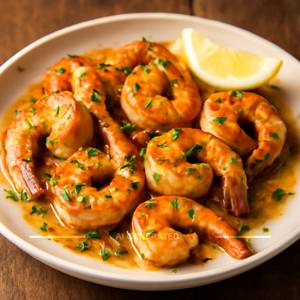 Butter Garlic Prawns