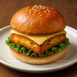 Paneer Cheese Burger