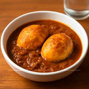 Fried Egg Curry [2 Pieces]