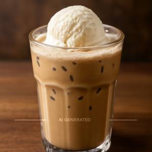 Cold Coffee With Ice Cream