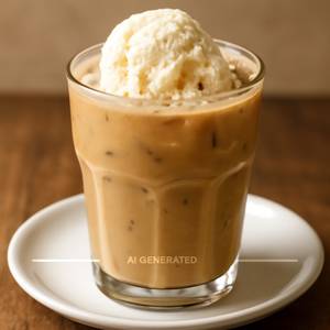 Cold Coffee With Ice Cream