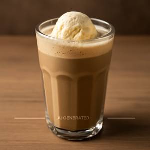 Classic Cold Coffee With Ice Cream