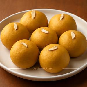 Ghee Besan Laddu