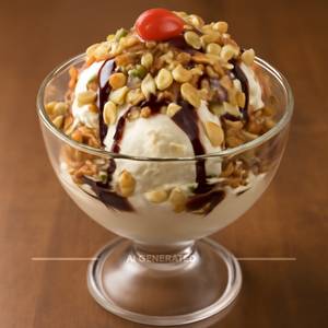 Dry fruit sundae
