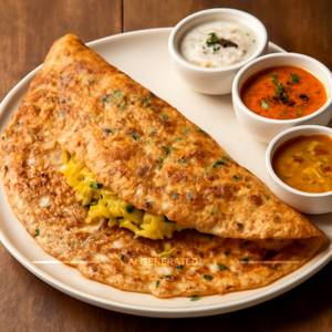 Ghee Masala Rava Dosa
