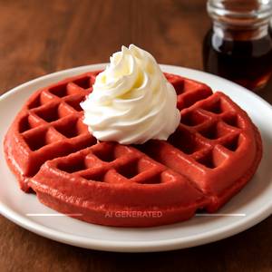 Red Velvet Waffle