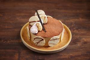 Tiramisu Cake [Pure Eggless Cake]