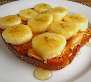 Honey Banana Roasted Bread