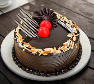 Chocolate almond cake