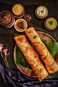 Ghee Podi Masala Dosa
