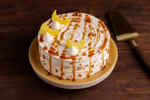 Butterscotch Cake [Pure Eggless Cake]