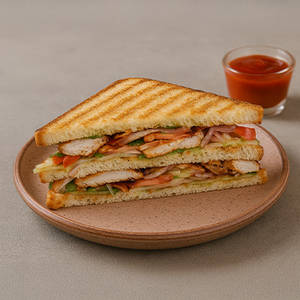 Tandoori Tikka Chicken Grilled Sandiwch