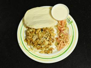 Plate shawarma