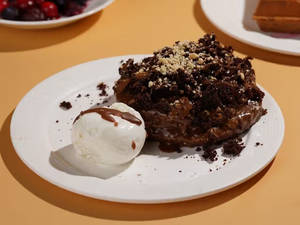 Nutty Nutella Brownie Pancake