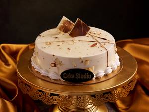 Honey Almond Eggless Cake