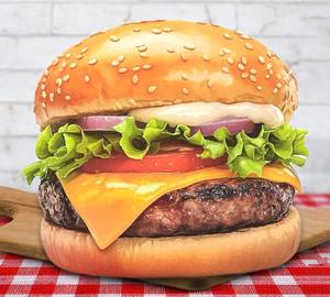 Jumbo chicken burger