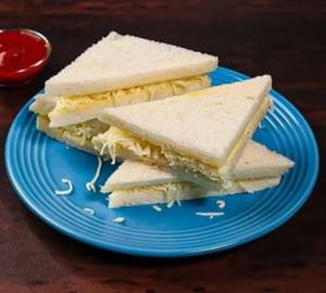 Plain Cheese Sandwich.