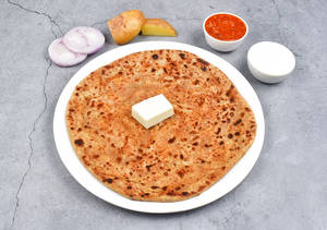 Butter aloo paratha