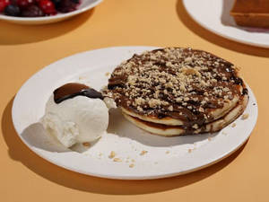 Dark Nutella Pancake