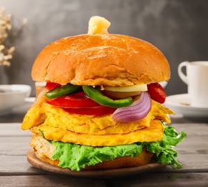 Egg burger