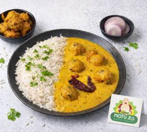 Punjabi Pakora Kadhi Chawal (regular)