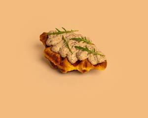 Mushroom Pate Croffle