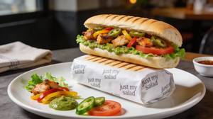 Chicken Tikka High Protein Sandwich