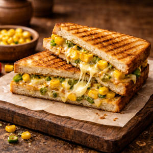 Cheese Corn Sandwich