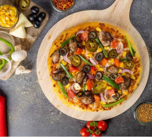Veg Loaded Pizza [7 inches]