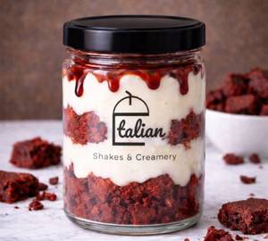 Red velvet lava bowl