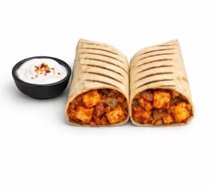 Paneer peri peri wrap