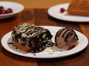Dark Chocolate Waffle