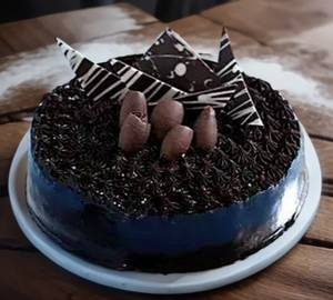 Brownie truffle cake