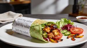 Bbq Paneer Protein Wrap