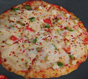 Paneer cheese pizza