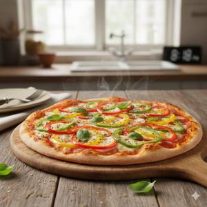 Capsicum Single Veg Pizza