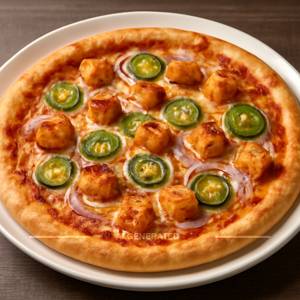 Spicy Paneer Pizza