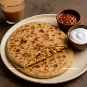 Paneer Paratha                             